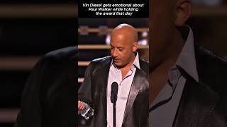 Vin Diesel gets emotional abouth paul walker  Fast and Furious  shorts [upl. by Naic491]