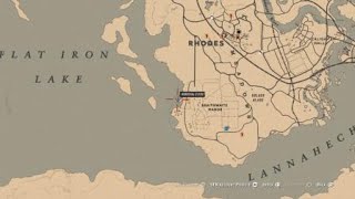 Red Dead Online  Arrowheads  feldspar arrowhead location  collector role [upl. by Gerladina]