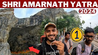 SHRI AMARNATH YATRA 2024  PEHALGAM ROUTE  Jammu to pehalgam  amarnathyatra yatra2024 [upl. by Aneleasor196]