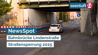 NewsSpot Bahnbrücke Lindenstraße [upl. by Norrat]