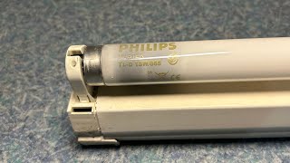 EOL 15  Philips MASTER TLD 18W865 T8  Fluorescent Tube Burnout [upl. by Alyk]