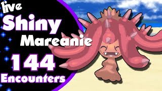 LIVE Shiny Mareanie 144 SOS Encounters  NO CORSOLAS [upl. by Yenterb495]