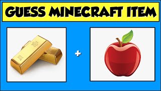 Guess Minecraft Item by Emoji Challenge 😍  Hind Paheliyan  Majedar Jasoosi Cartoon Paheli Quiz [upl. by Persons277]