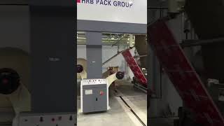 Automatic 3ply corrugated cardboard production line [upl. by Fellner]