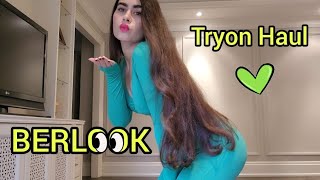 🩵 BERLOOK Tryon Haul  Fashionable Activewear and Swimsuit sets Promo code Melo20 [upl. by Ogeid]