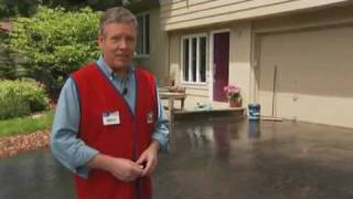 Lowes and QPR Professional Grade Driveway Sealer Instructional Video [upl. by Gurango801]