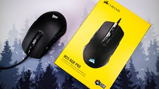 Corsair M55 RGB Pro Mouse ambidestro de verdade [upl. by Nodab]