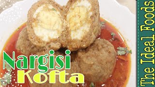 Nargisi Kofta Recipe  Egg Kofta Homemade The Ideal Foods Kitchen [upl. by Mcclelland]