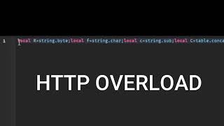 HTTP Overload How to fix [upl. by Aitel]