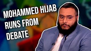 How Mohammed Hijab RAN From the Debate HE Initiated with Apostate Prophet on Islam [upl. by Eidnac]