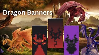 3 Cool Minecraft Dragon Banners 116 [upl. by Mireielle]