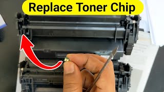 Replace Printer Toner Chip Easily [upl. by Elenaj]