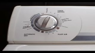 Whirlpool Dryer Not Getting Hot  The Timer [upl. by Eenahpets511]