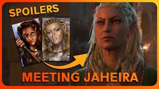 Meeting Jaheira  BG3  Panel from Hell Spoiler [upl. by Idet638]