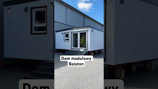 Dom modułowy 39m2 domek mobilny łączony z dwóch modułów model Balaton domkimobilne domkimodułowe [upl. by Namron]