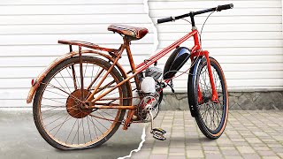 1956 Motorised Bicycle Restoration [upl. by Haimarej]