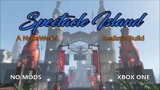 Fallout 4 Spectacle Island A Nuka World Themed settllement build [upl. by Edla22]