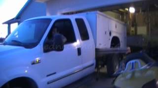 Removing Utility box off Ford F250 powerstroke [upl. by Putscher]