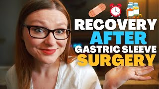 Gastric Sleeve Recovery Time  My Gastric Sleeve Journey [upl. by Lirbaj589]