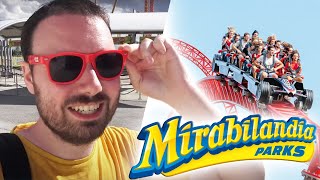 MIRABILANDIA VLOG  KATUN DE BESTE INVERTED  DESMO RACE  HOT WHEELS STUNT SHOW [upl. by Elatsyrk]