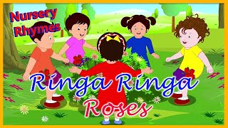 Ringa Ringa Roses  Ring Around the Rosie  Nursery Rhymes amp Popular Songs for Children [upl. by Ecirtnahc18]