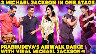 Prabhu Deva Vs Die Hard Fan😲 Epic Battle🔥Recreates Iconic Urvashi Urvashi Dance with Baba Jackson😍 [upl. by Janna]