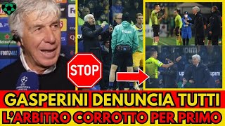 GASPERINI SHOCK ARBITRI ITALIANI CORROTTI E IO LI DENUNCIO TUTTI [upl. by Galina]