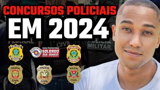 Concursos Policiais em 2024 [upl. by Issac]