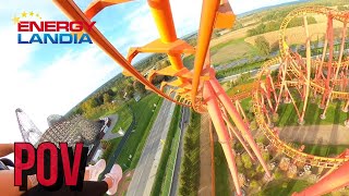 Roller Coaster Mayan POV  Energylandia [upl. by Rawna]