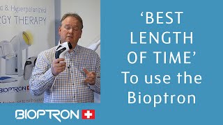 BIOPTRON Best Length of Time to use Bioptron [upl. by Perretta]