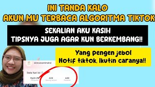 TANDA KALO AKUN KAMU TERBACA ALGORITMA TIKTOK ✅ SEKALIAN AKU KASIH TIPSNYA ✅ Pemula harus tau [upl. by Maryann]