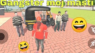 Gangster 😆 Cadi gag 😱 moj masti 🤣 Indian theft auto 😱 Indian bike driving 3D saree update 😱 [upl. by Hna856]