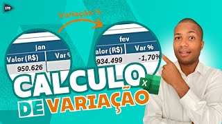 Cálculo de Variação Mensal AH com Tabela Dinâmica Excel  Aprenda como Calcular variação Mensal [upl. by Dnomyaw689]