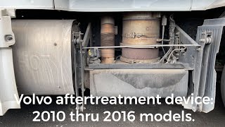 ATD Sytem episode 8 Volvo aftertreatment device 2010 thru 2016 models [upl. by Iahc]