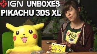 IGN Unboxes the Pikachu Edition 3DS XL [upl. by Ruth669]