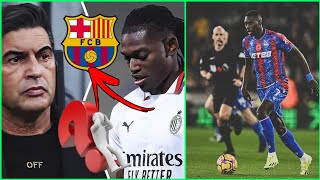 😱Ismaila Sarr en difficulté toujours zéro but Rafael Leao vers la divorce avec Milan Barça preneur [upl. by Eynttirb585]