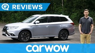 Mitsubishi Outlander PHEV 2018 SUV indepth review  carwow Reviews [upl. by Cassie]