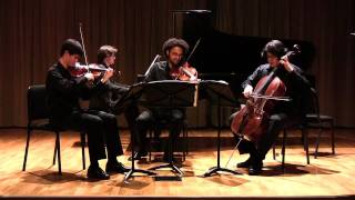 Brahms Piano Quartet in c minor op 60 IV Finale Allegro comodo  Colburn Piano Quartet [upl. by Eselahc]