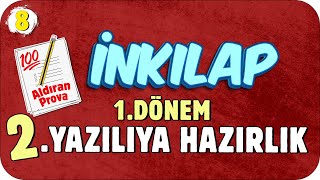 8Sınıf İnkılap 1Dönem 2Yazılıya Hazırlık 📝 2023 [upl. by Ettegroeg]