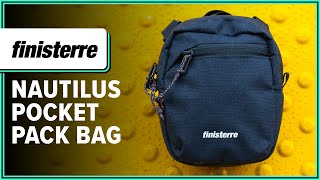 Finisterre Nautilus Pocket Pack Bag Review 3 Weeks of Use [upl. by Orlanta]