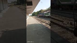 Kopotakkho expreess train left rajshahi railway station railway automobile ilovetrainsyesido [upl. by Frederich336]