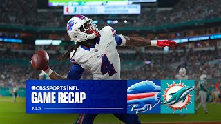 Tua Tagovailoa exits with concussion Bills dominate Dolphins on TNF  Instant Reaction [upl. by Dupuis]