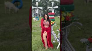 priyanka karki bts trandingshorts youtubeshorts behindtheshooting [upl. by Tabina]