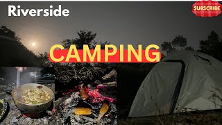 Raat m नदी में Camping की  peach valley Rajgarh  Riverside camps  Camps and adventure youtube [upl. by Underwood]