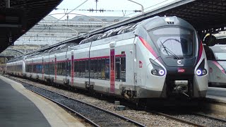 Gare de l’Est  ICE TGV RZD TER INTERCITE Transilien P [upl. by Suravart]