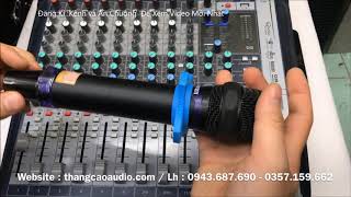 Mixer Soundcraft Signature S12 Test Effect gửi ACường  0357159662 [upl. by Adni874]