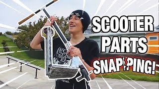 SCOOTER PARTS SNAPPING COMPILATION 2021 [upl. by Muriah554]