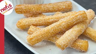 3 Malzemeyle 5 Dakikada En Kolay Tatlı 💥 Churros Tarifi [upl. by Ocsisnarf611]