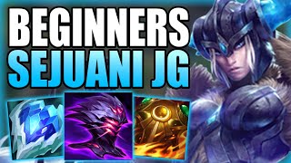 HOW TO PLAY SEJUANI JUNGLE amp WIN GAMES FOR BEGINNERS IN S14  Gameplay Guide League of Legends [upl. by Correy]