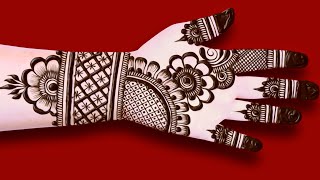 Very Easy mehndi designs  mehandi ka design  mehandi design  mehandi  cone designs mehdi design [upl. by Semyaj854]